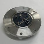 Vacuum Flange J.80AC433, Custom Hermetic Vacuum Flanges