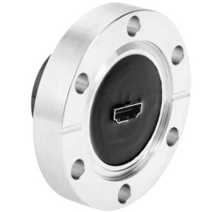 Hermetic HDMI Feedthrough in a CF2.75 Flange