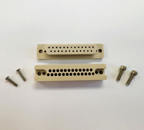 PEEK d-sub connectors for UHV applications, UHV D-sub connector, PEEK Dsub connectors