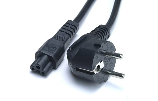 Right Angle Schuko Plug Power Cord IEC C5