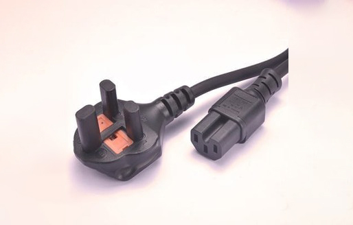 UK Plug Mains Cable IEC C15