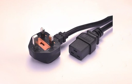 UK Plug Mains Cable IEC C19