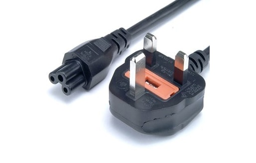 Mains Cable UK Plug IEC C5