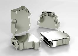 Lightweight Aluminium D-Sub Backshells - Positronic A series, Positronic Distributor, Positronic Stock