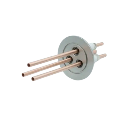 Water-cooled Power Feedthrough, ceramic-to-metal power feedthrough