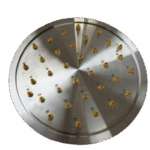 SMA Connector feedthroughs. SMA Connector flange
