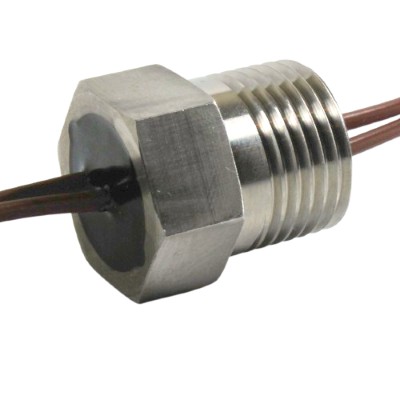 Thermocouple sealed feedthrough 2 x N Type J.60AC678N