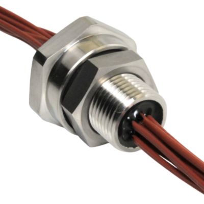 Thermocouple 7 wire seal hermetic feedthrough J.60AC697