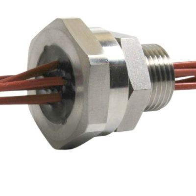 Thermocouple 7 wire seal hermetic feedthrough J.60AC697