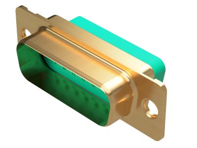 SND15M0000G/AA - 15 Pin spaceflight d-sub connector